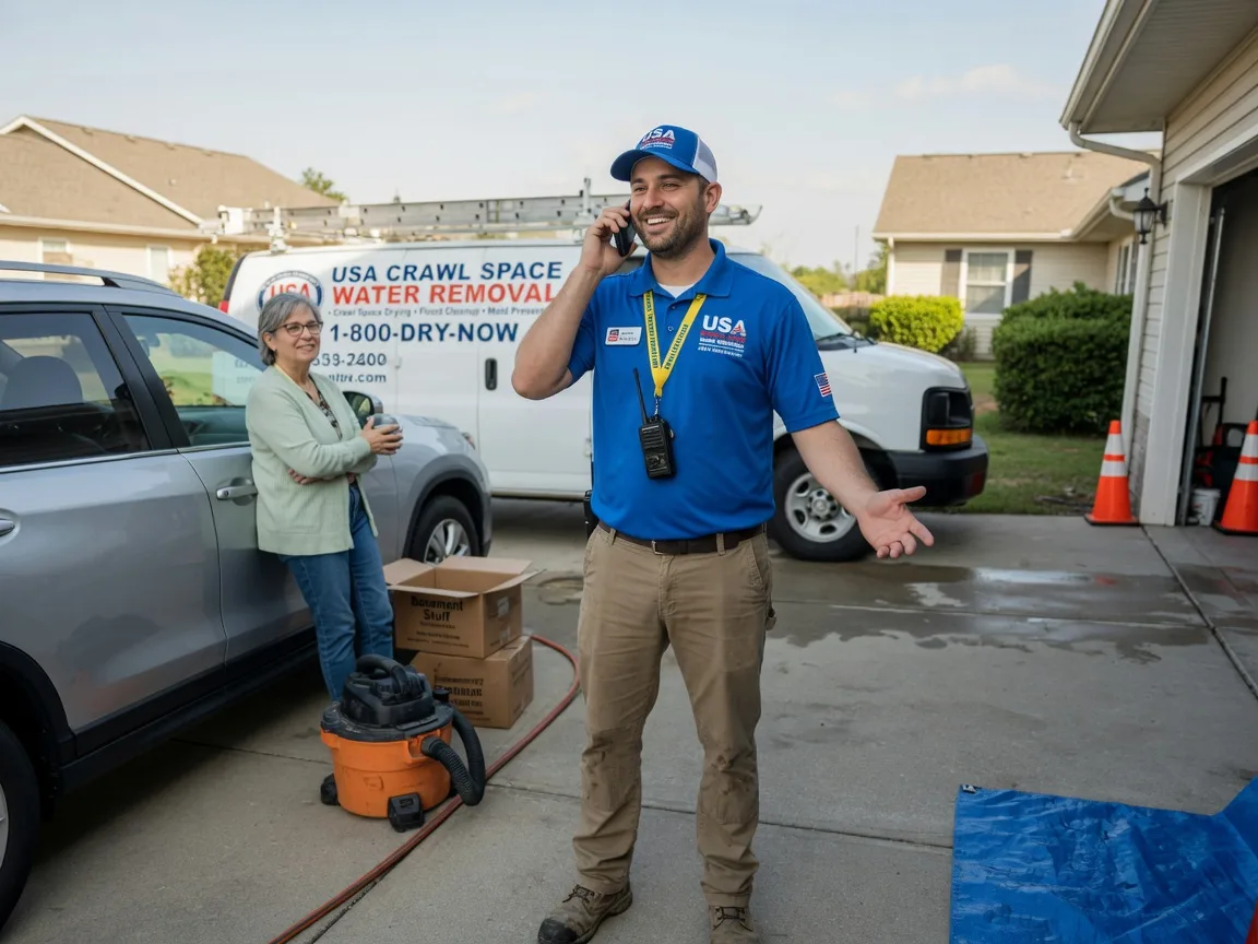 Crawl Space Water Removal Wharton, TX FAQs